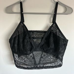 NWT Aerie longline lace bralette